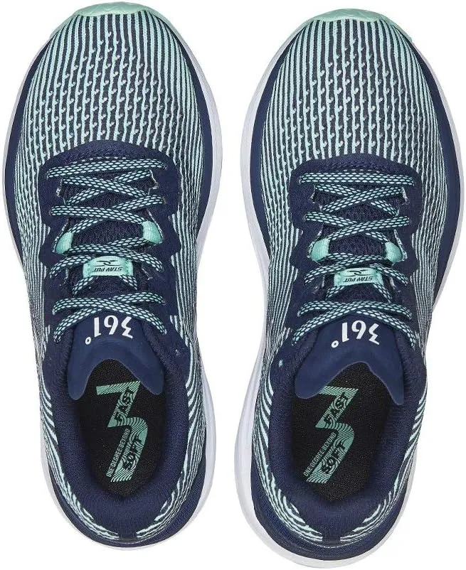 361 Degrees Women's Fantom Knit Upper Pressure Free Neutral Daily Road Running Shoes
