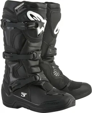 Alpinestars Men's Black Tech 3 Boots Sz 09, 9