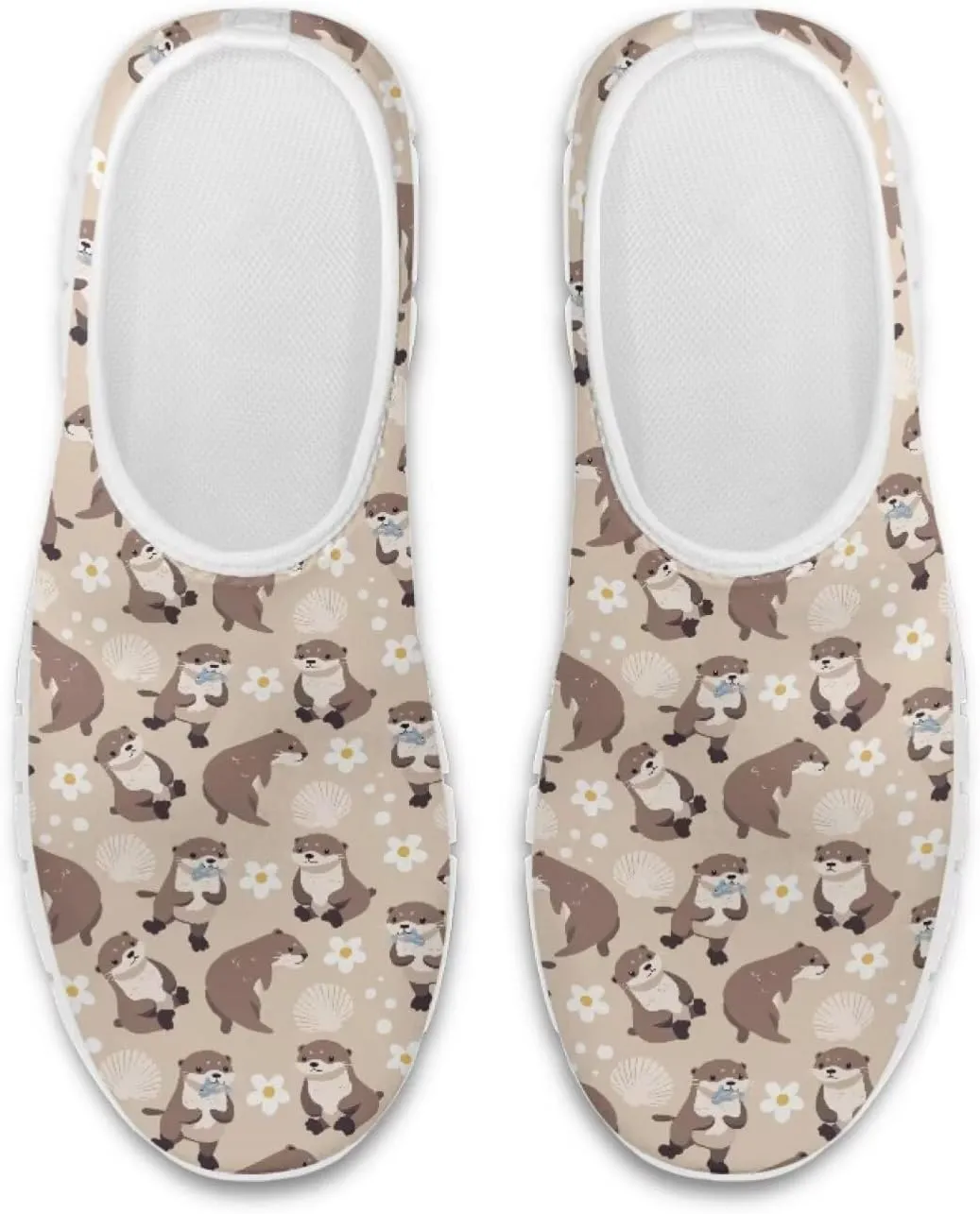 Animal Print Running Shoes for Women Outdoor Slip-On Sneakers Casual Loafers Mesh Gym Sports Shoes Daily Shoe