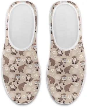 Animal Print Running Shoes for Women Outdoor Slip-On Sneakers Casual Loafers Mesh Gym Sports Shoes Daily Shoe