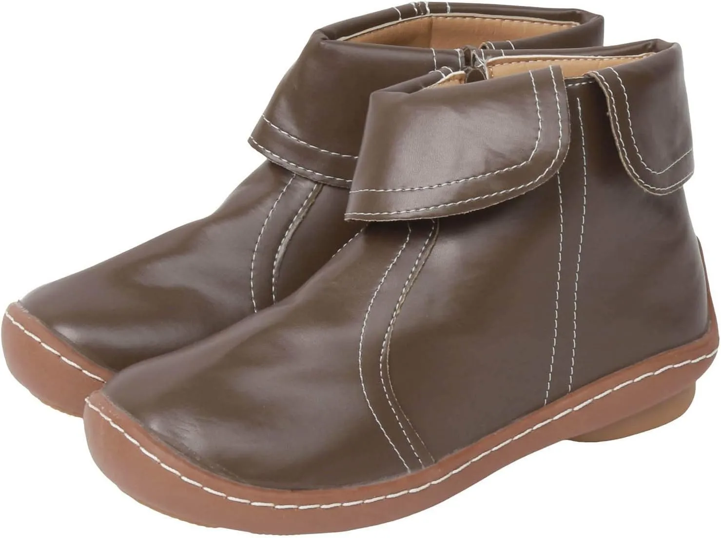 Ankle Boots for Women Fall Boots Women Round Toe Comfortable Side Zipper Flat Casual Walking Shoes Women Short Boots