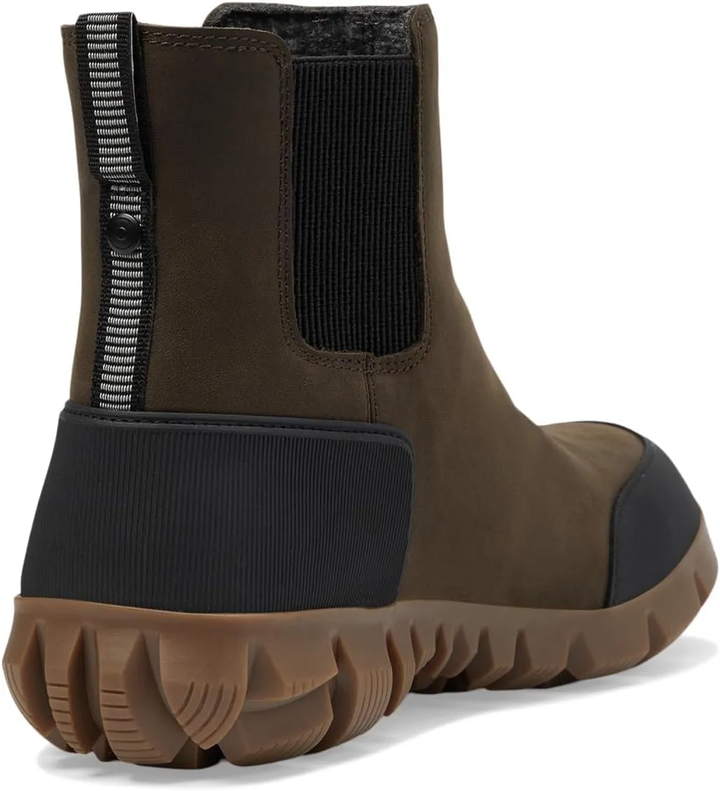 BOGS Men's Arcata Urban Leather Chelsea Snow Boot