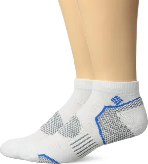 Columbia Men's 2 Pack Balance Point Walking Low Cut Socks