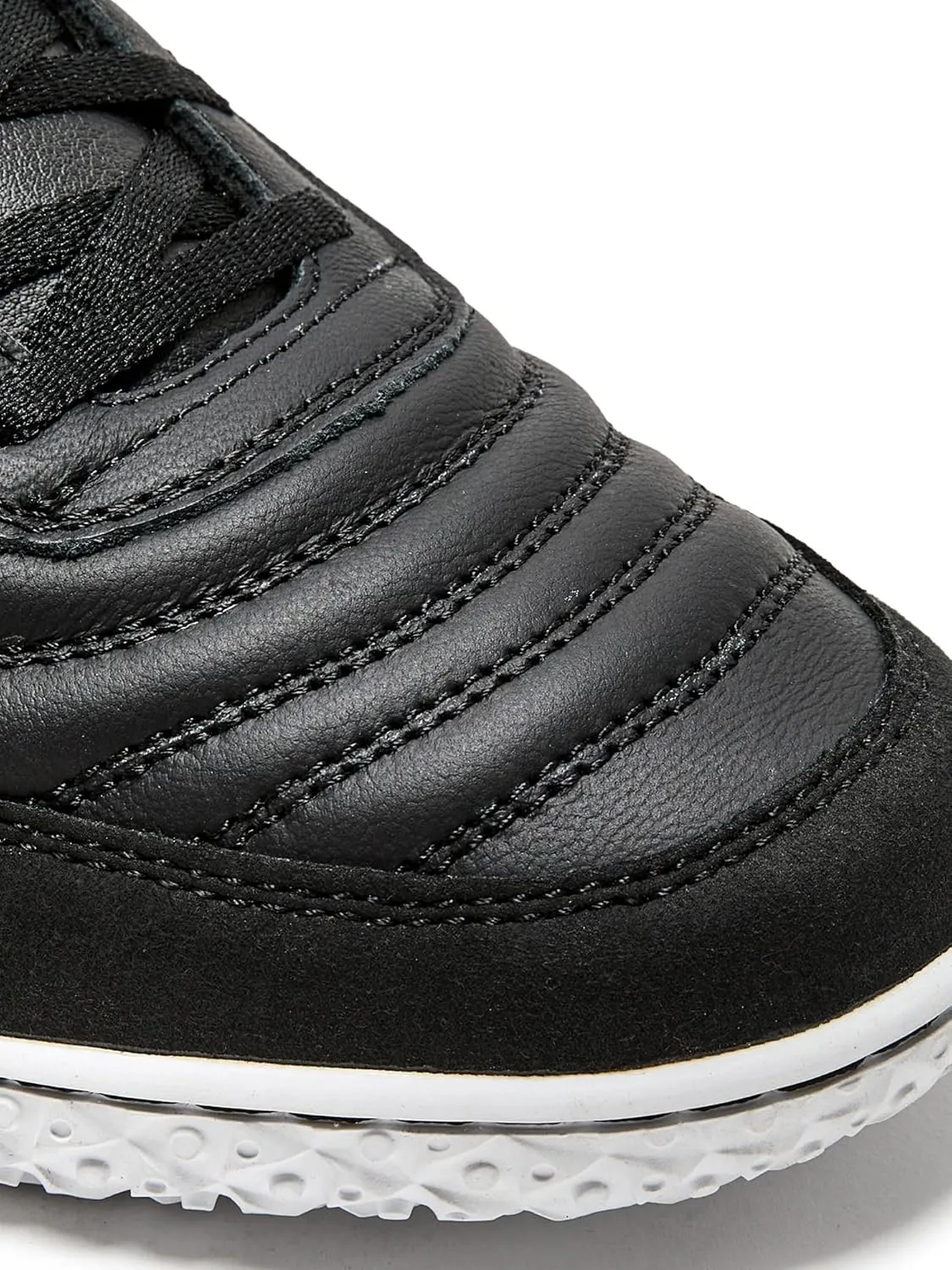 Diadora Calcetto LT Turf Soccer Shoes - Full Grain Leather, Enhanced Cushioning, Anti-Wear Rubber, Synthetic Turf, Optimal Traction and Stability