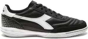 Diadora Calcetto LT Turf Soccer Shoes - Full Grain Leather, Enhanced Cushioning, Anti-Wear Rubber, Synthetic Turf, Optimal Traction and Stability