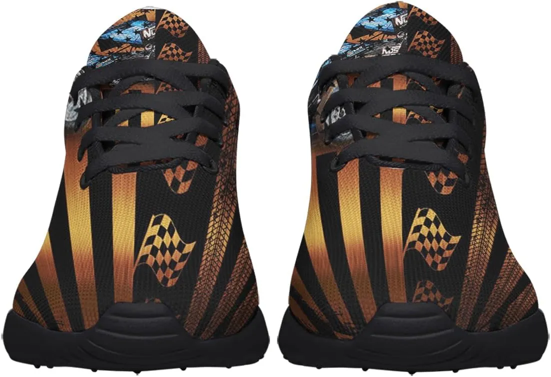 Dirt Track Racing Shoes for Men Women Fashion Sneakers Lightweight Breathable Running Shoes Sport Athletic Tennis Shoes