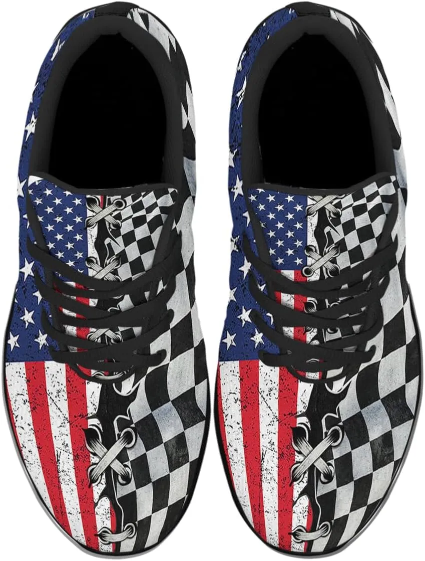 Dirt Track Racing Shoes for Men Women Fashion Sneakers Lightweight Breathable Running Shoes Sport Athletic Tennis Shoes