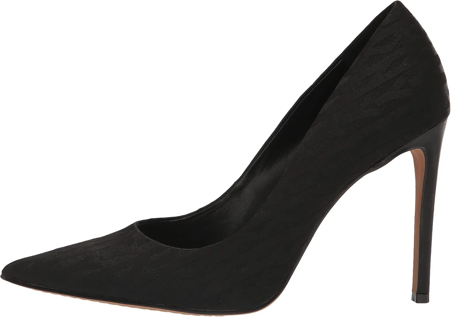 DKNY Women's Logo Textured Pump Heel