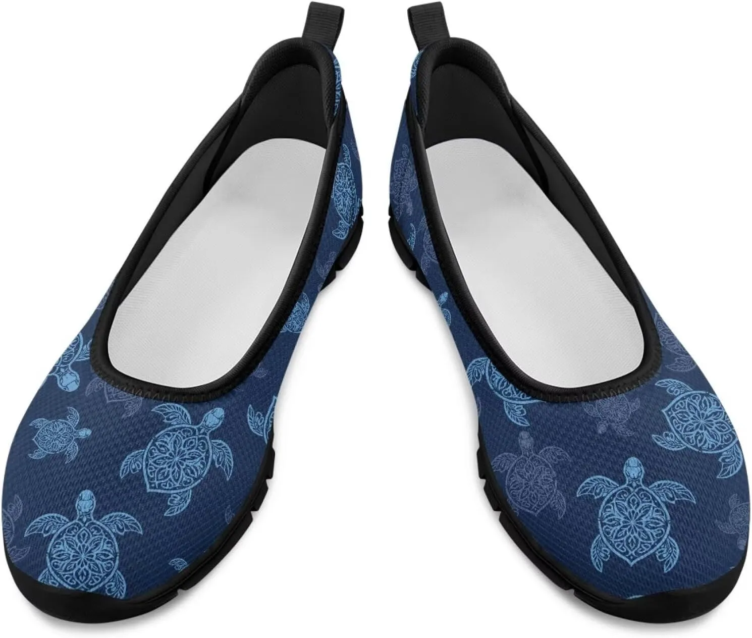 Doojoayie Ladies Tennis Shoes Slip On Flats for Women Casual Everyday Footwear