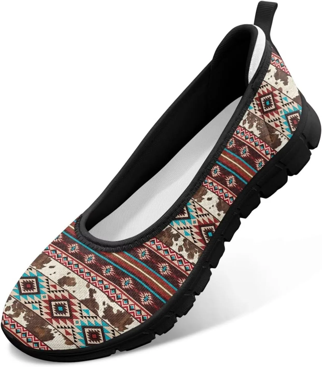Doojoayie Ladies Tennis Shoes Slip On Flats for Women Casual Everyday Footwear
