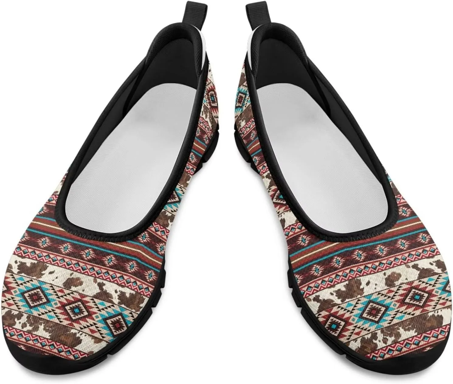 Doojoayie Ladies Tennis Shoes Slip On Flats for Women Casual Everyday Footwear