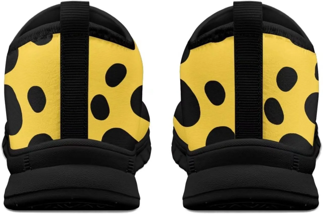 Doojoayie Men Walking Shoes Slip On Running Shoes Comfort for Daily Wear