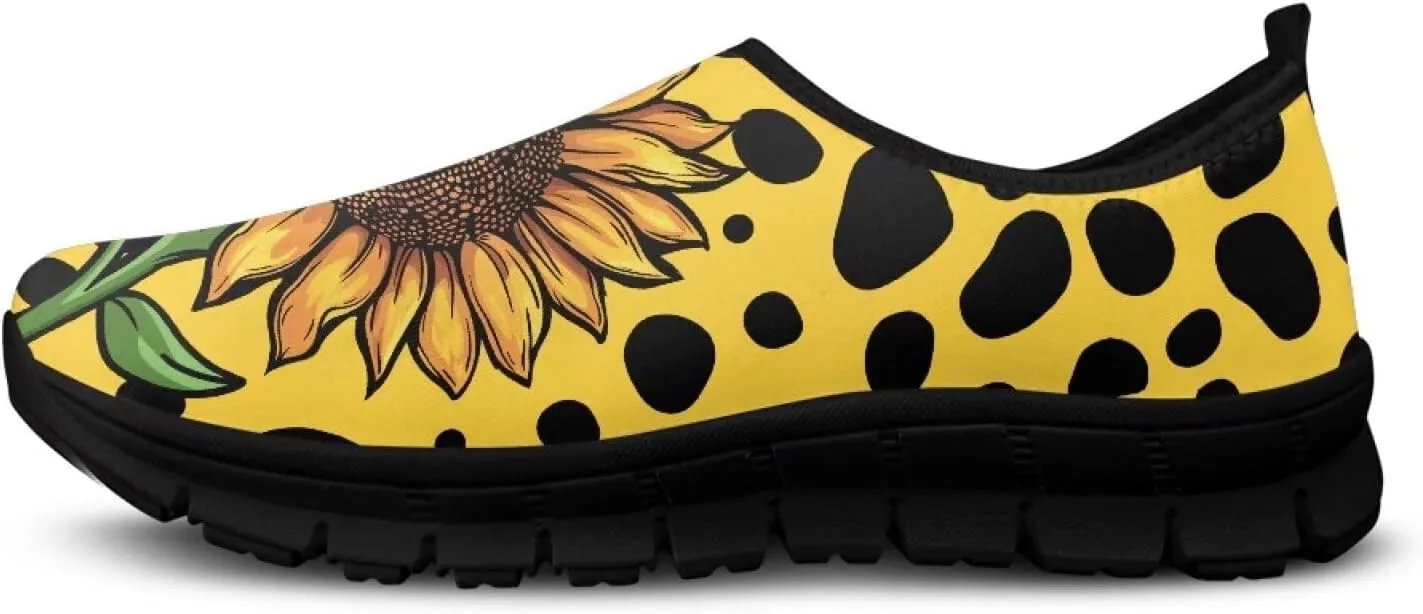 Doojoayie Men Walking Shoes Slip On Running Shoes Comfort for Daily Wear