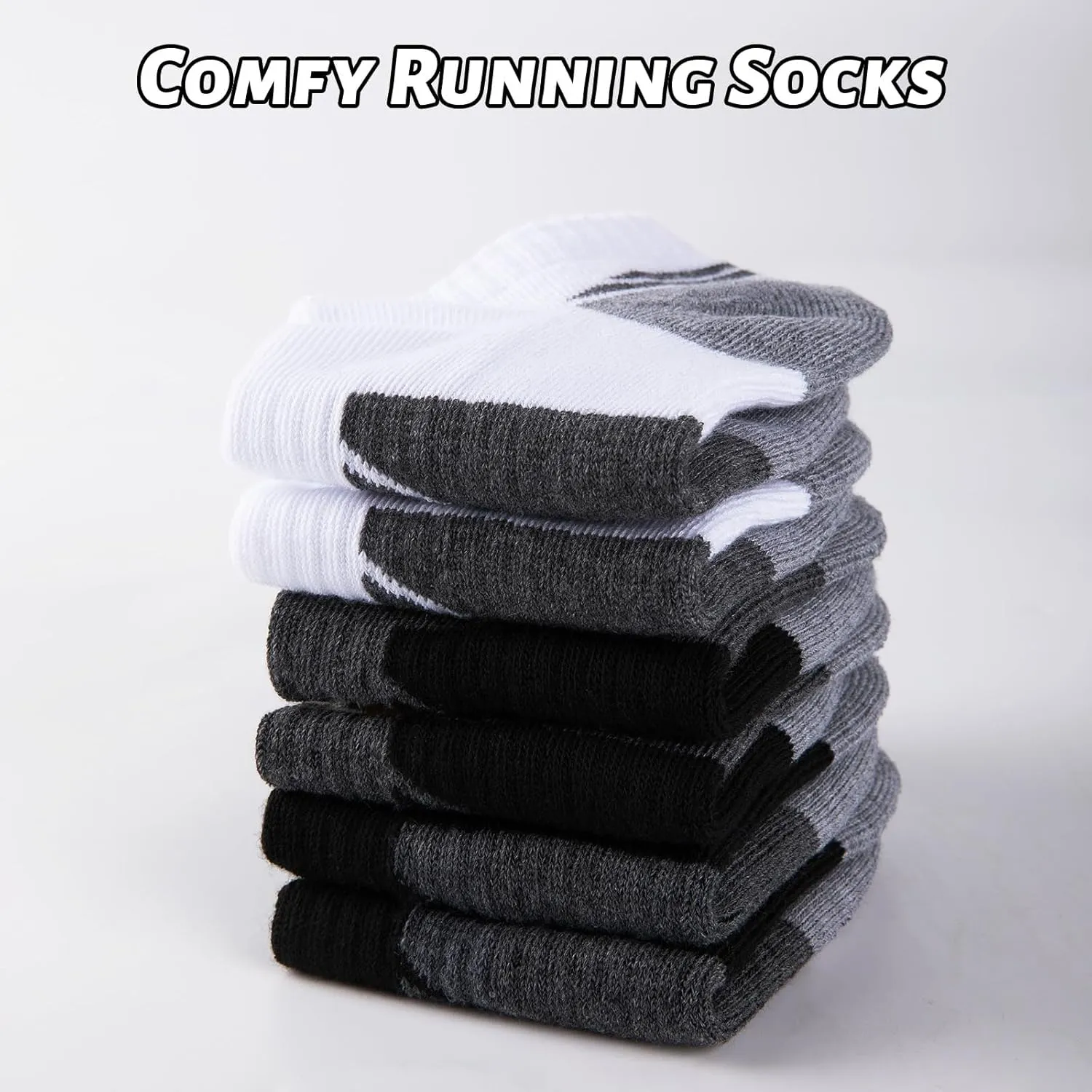 eallco 10 Pairs Mens Ankle Socks Low Cut Socks for Men