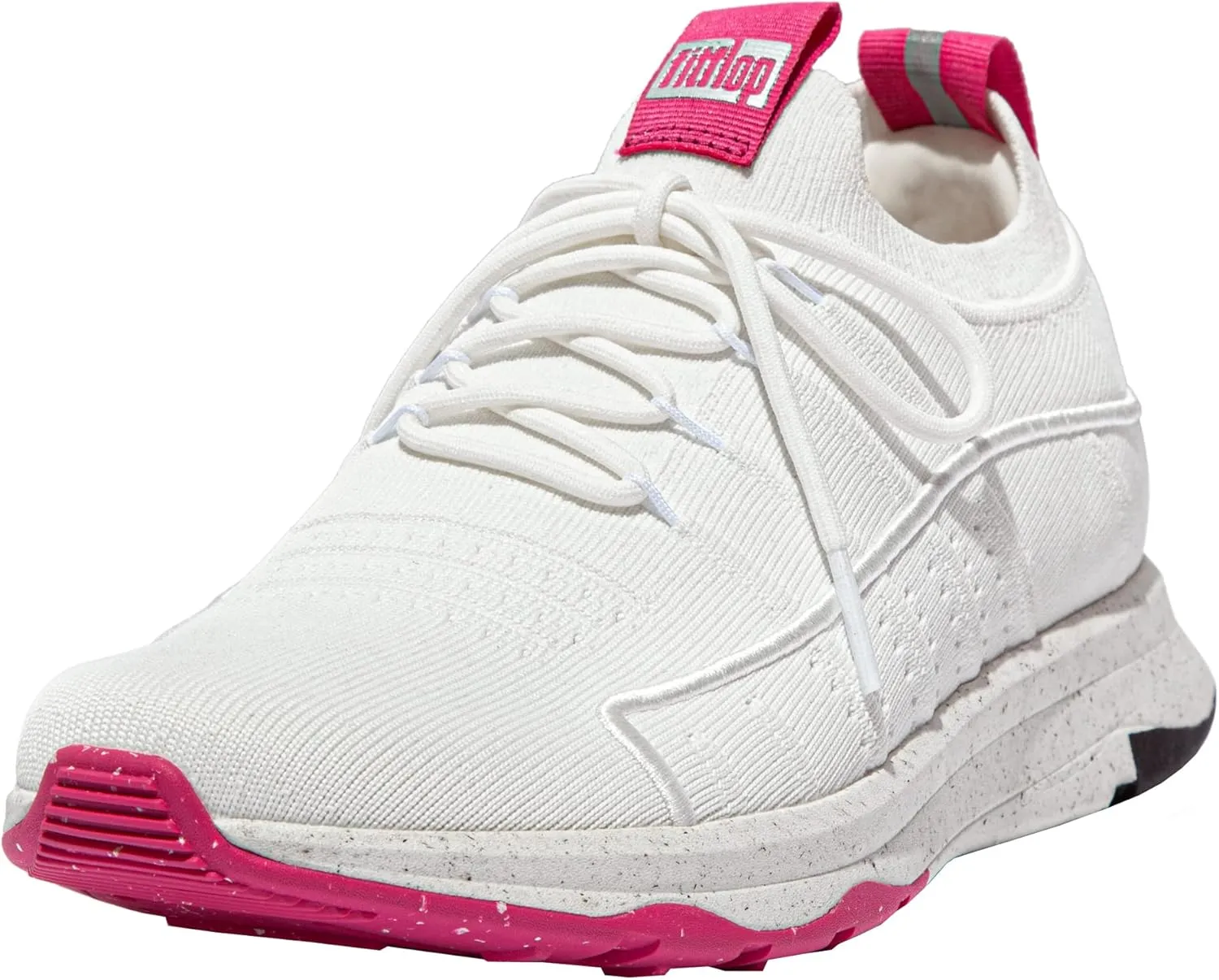 Fitflop Women's Mid-Top Trainers Cross, Urban White Mix, 11