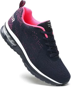 FLIOZY Womens Air Running Shoes Lightweight Walking Shoes Breathable Athletic Tennis Shoes Fashion Gym Sneakers for Girls