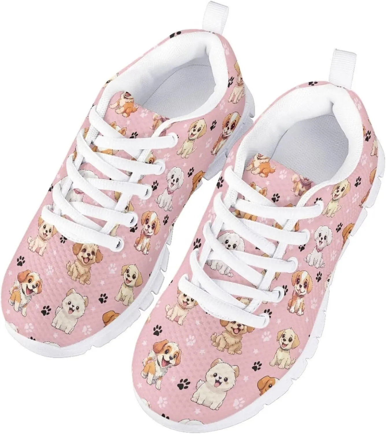 Girls Shoes Tennis Running Shoes Boys Lightweight Breathable Sneakers for Kids
