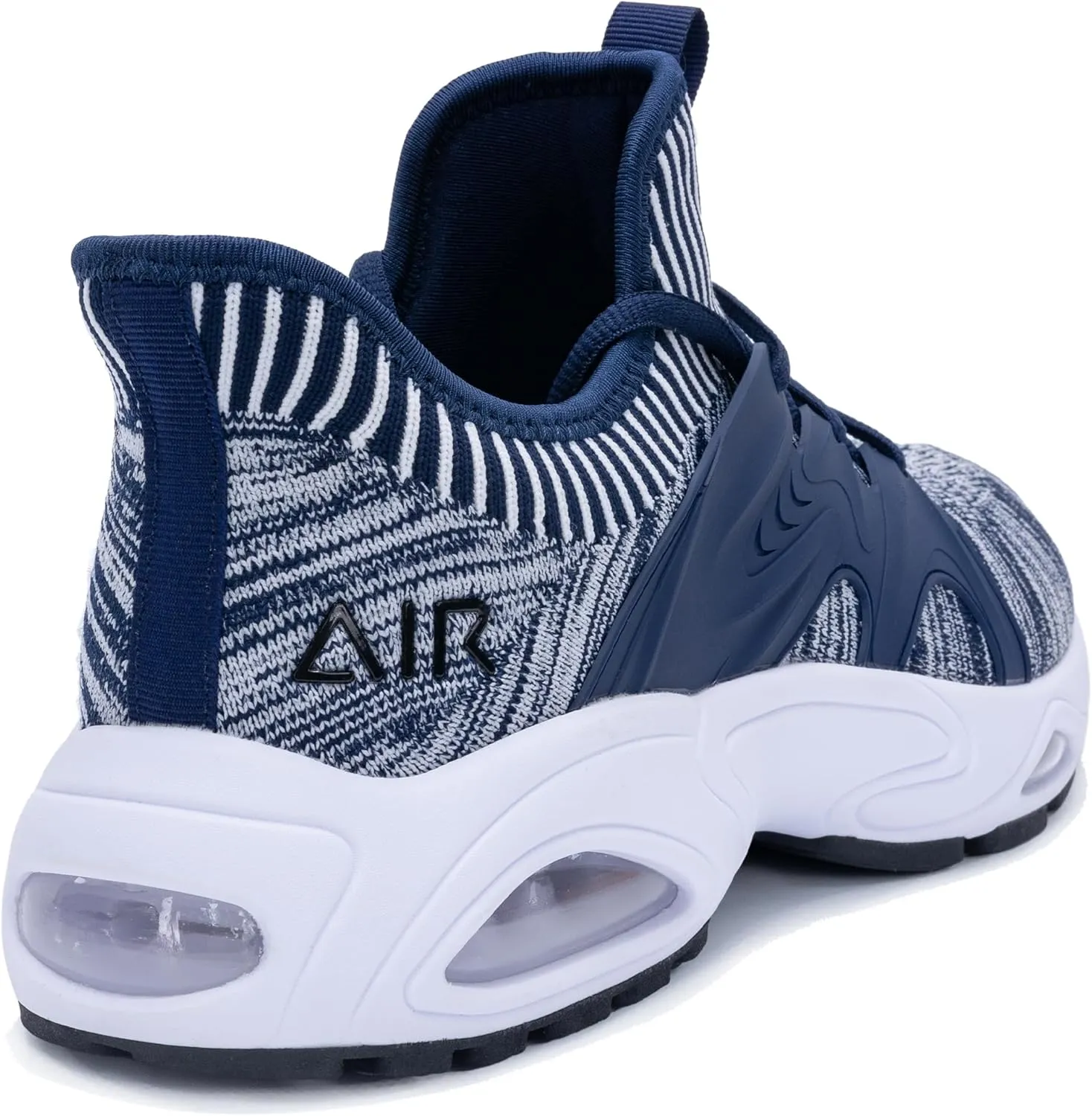 Gyeice Men's Slip-on Walking Shoes | Men's Air Running Shoes | Breathable Comfortable Knit Sneaker US 8-13