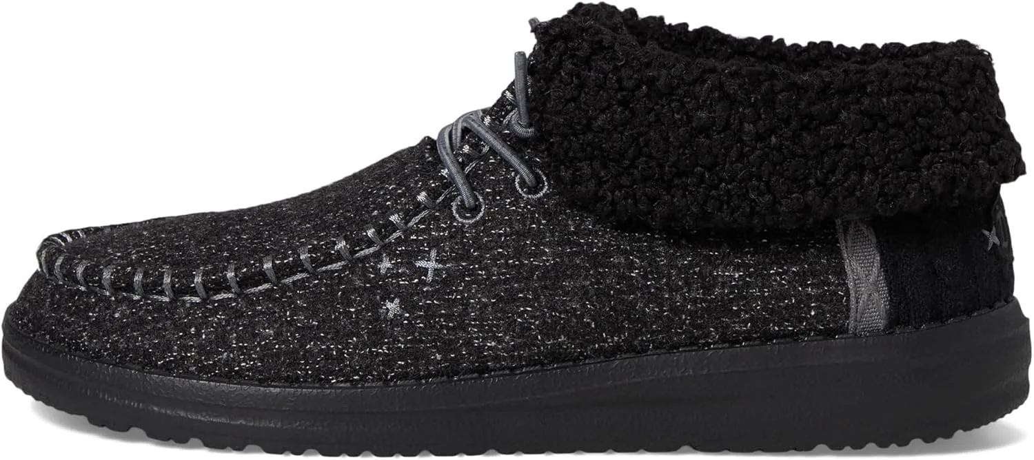 Hey Dude Women's Wendy Fold Brushed Cozy (Little Big Kid) Y
