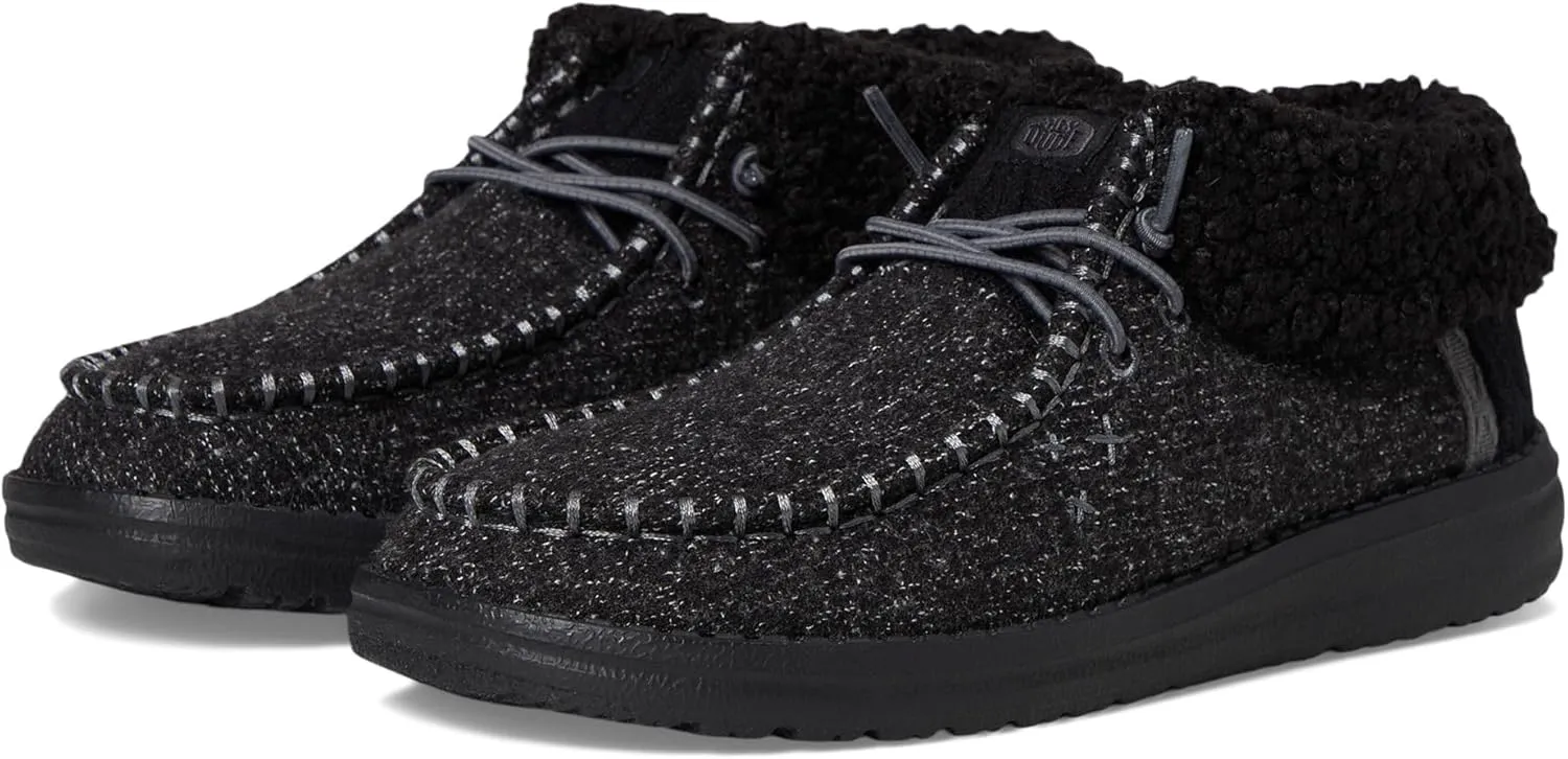 Hey Dude Women's Wendy Fold Brushed Cozy (Little Big Kid) Y