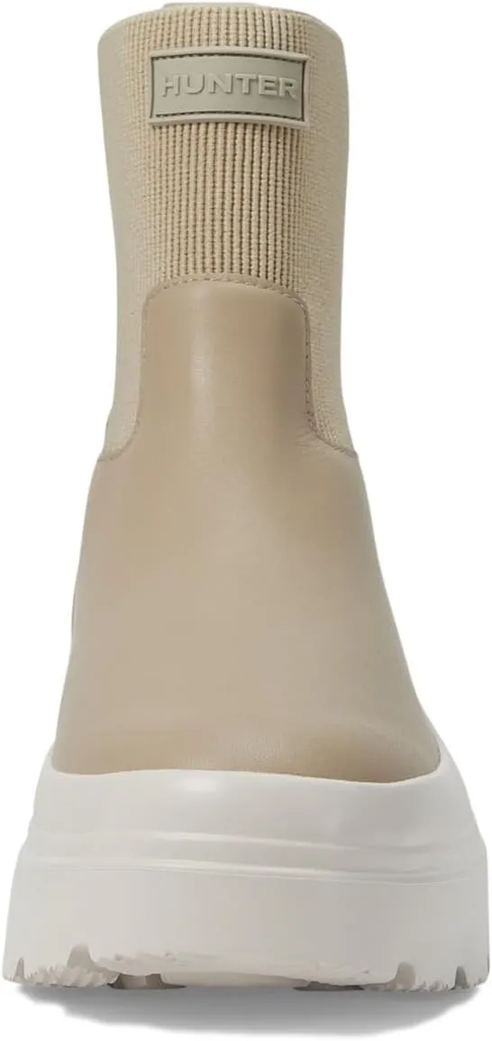 Hunter Womens Explorer Chelsea Flatform Boot