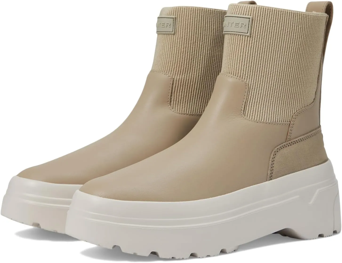 Hunter Womens Explorer Chelsea Flatform Boot