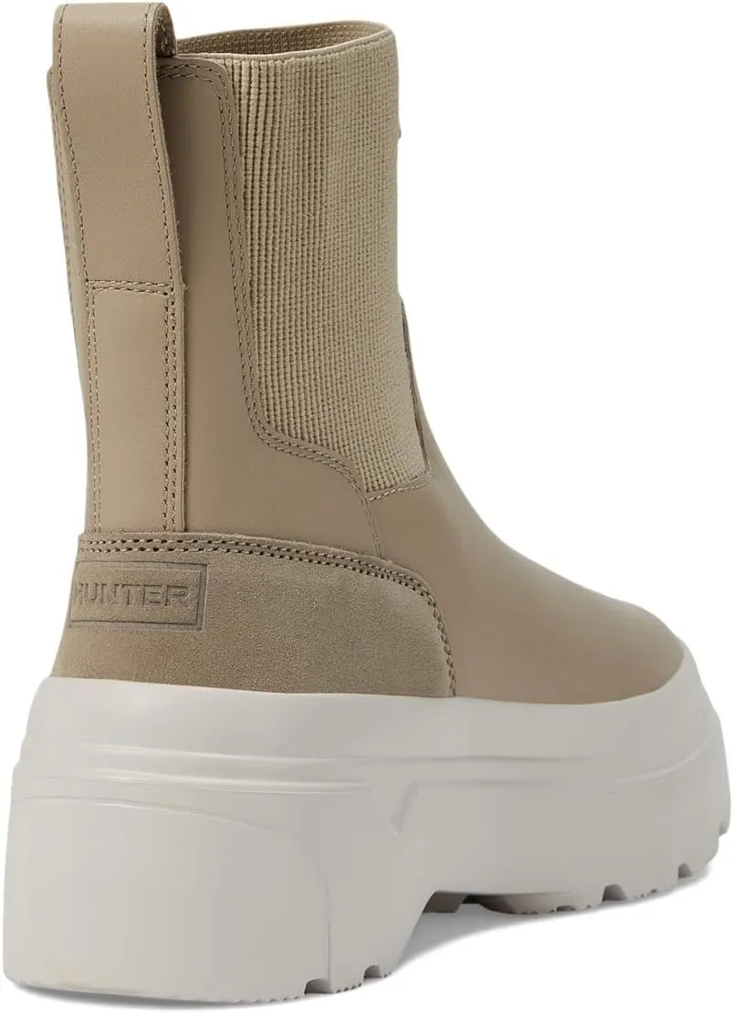 Hunter Womens Explorer Chelsea Flatform Boot