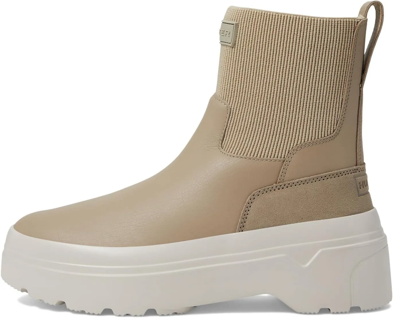 Hunter Womens Explorer Chelsea Flatform Boot