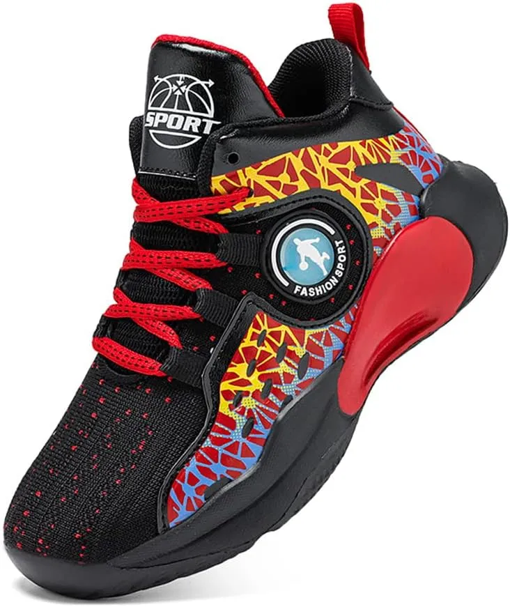 Kids' Walking Shoes Kids' Basketball Shoe Kids' Sneakers Sports Breathable Lightweight Running Shoes for Kids Fashion Athletic Casual Shoes