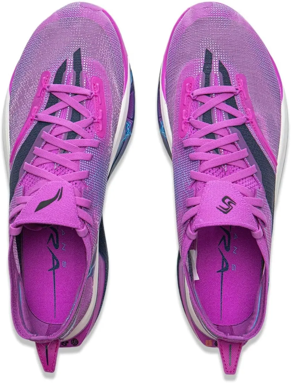 LI-NING FEIDIAN 5 Ultra Men Running Shoes Boom Fiber Reflective Lightweight Breathable Racing Sneakers ARMV005
