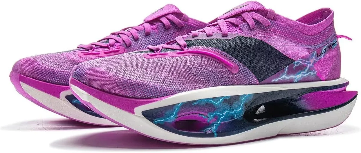 LI-NING FEIDIAN 5 Ultra Men Running Shoes Boom Fiber Reflective Lightweight Breathable Racing Sneakers ARMV005