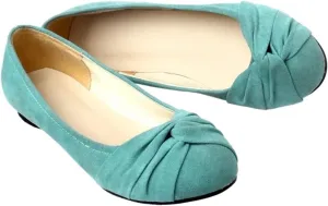 Loafers for Women Casual Women's Flock Flat Loafers Comfortable Ballet Shoes for Work & Everyday Wear
