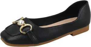 Loafers for Women Women's Casual Leather Flat Shoes Comfortable Stylish Everyday Footwear