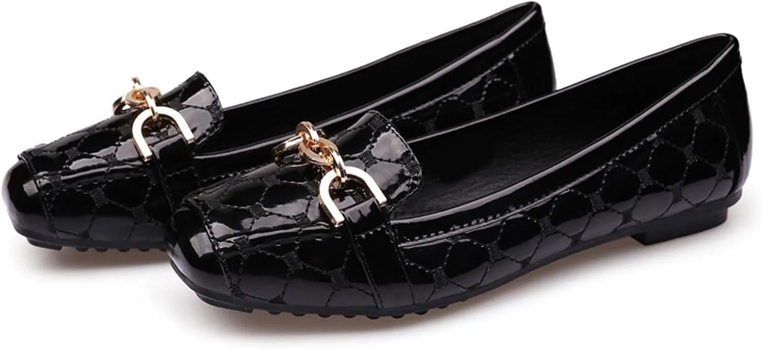 Loafers for Women Women's Casual Leather Flat Shoes Stylish and Comfortable Everyday Footwear