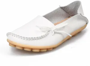 Loafers for Women Women's Soft Upper Flat Shoes Casual Comfort Footwear for Everyday Wear