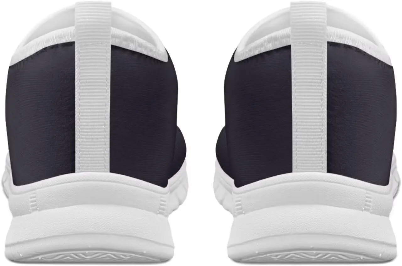 Men's Casual Slip On Shoes for Men Fashion Comfortable Non Slip Tennis Sneakers Outdoor All Seasons White Sole