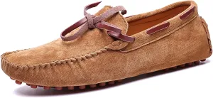 Men's Loafers Handmade Suede Driving Shoes Comfort Flats Men's Outdoor Sports Walking Shoes-Men's Shoes Large Size 5-15 US Sizes