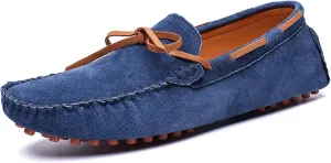 Men's Loafers Handmade Suede Driving Shoes Comfort Flats Men's Outdoor Sports Walking Shoes-Men's Shoes Large Size 5-15 US Sizes