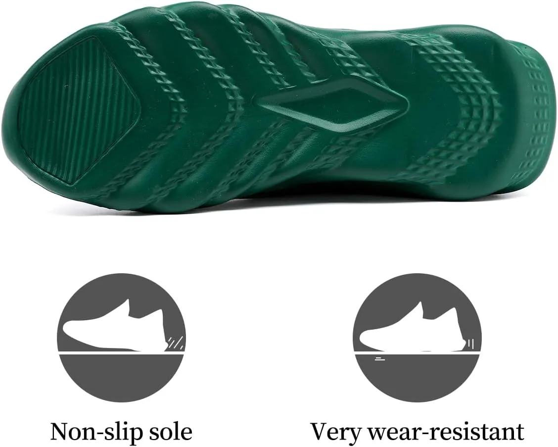 Men's Walking Running Shoes Sneakers Athletic Non Slip On Sports Tennis Fitness Shoes Casual Workout Lightweight Breathable Trainers Gym Fashion Mesh Soft Comfortable Shoe