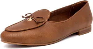 Nautica Woman Flat Loafers Luxury Designer Penny Shoes Slip On Ballet Comfortable Everyday Moccasins for Work Office Outdoor