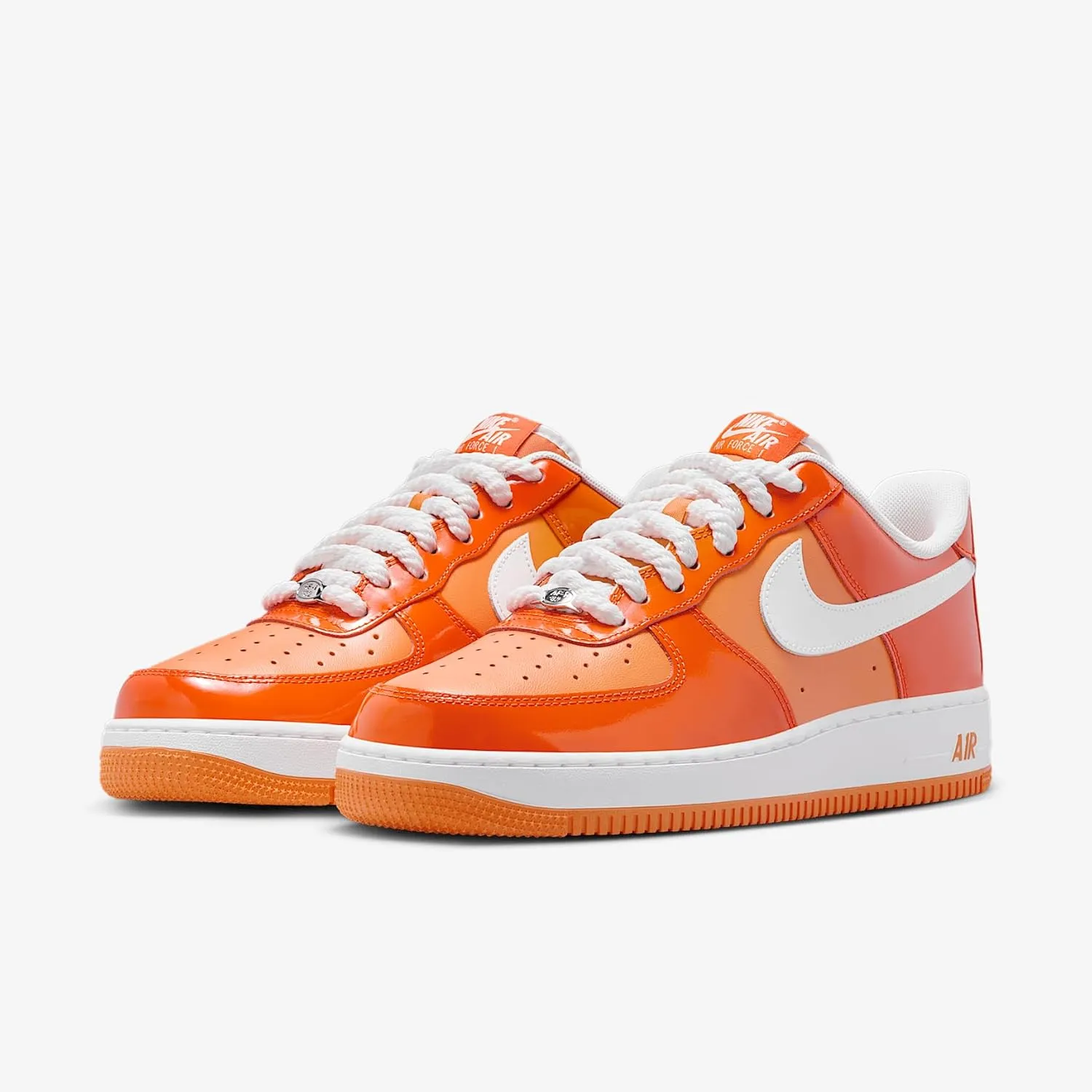 Nike Air Force 1 '07 LV8 Men's Shoes (HV9405-800, Safety Orange/Sport Orange/White)