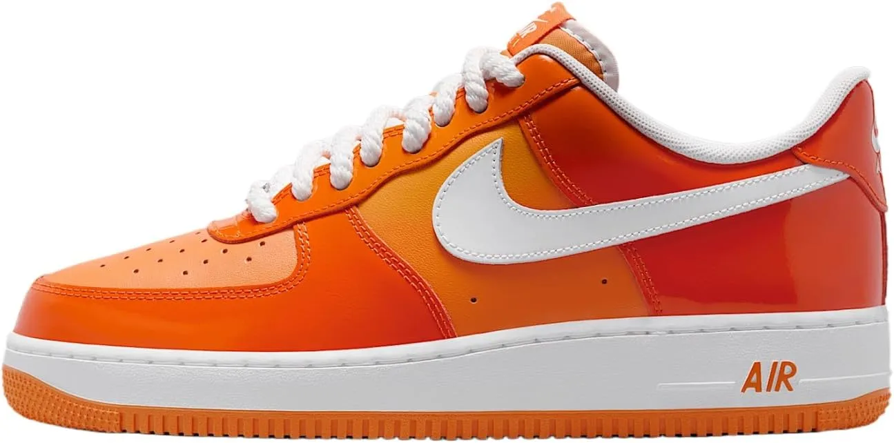Nike Air Force 1 '07 LV8 Men's Shoes (HV9405-800, Safety Orange/Sport Orange/White)