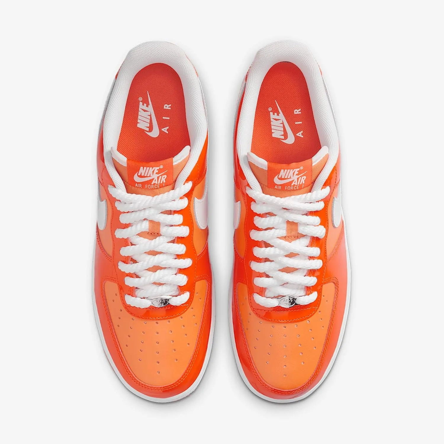 Nike Air Force 1 '07 LV8 Men's Shoes (HV9405-800, Safety Orange/Sport Orange/White)