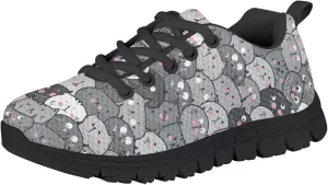 Non-Slip Sport Shoes for Girls Kids Casual Daily Size 11-5