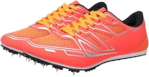 Professional Athletic Training Shoes, Suitable for Men, Women Track and Field Spikes Breathable Jumping & Middle-Distance Running Shoes