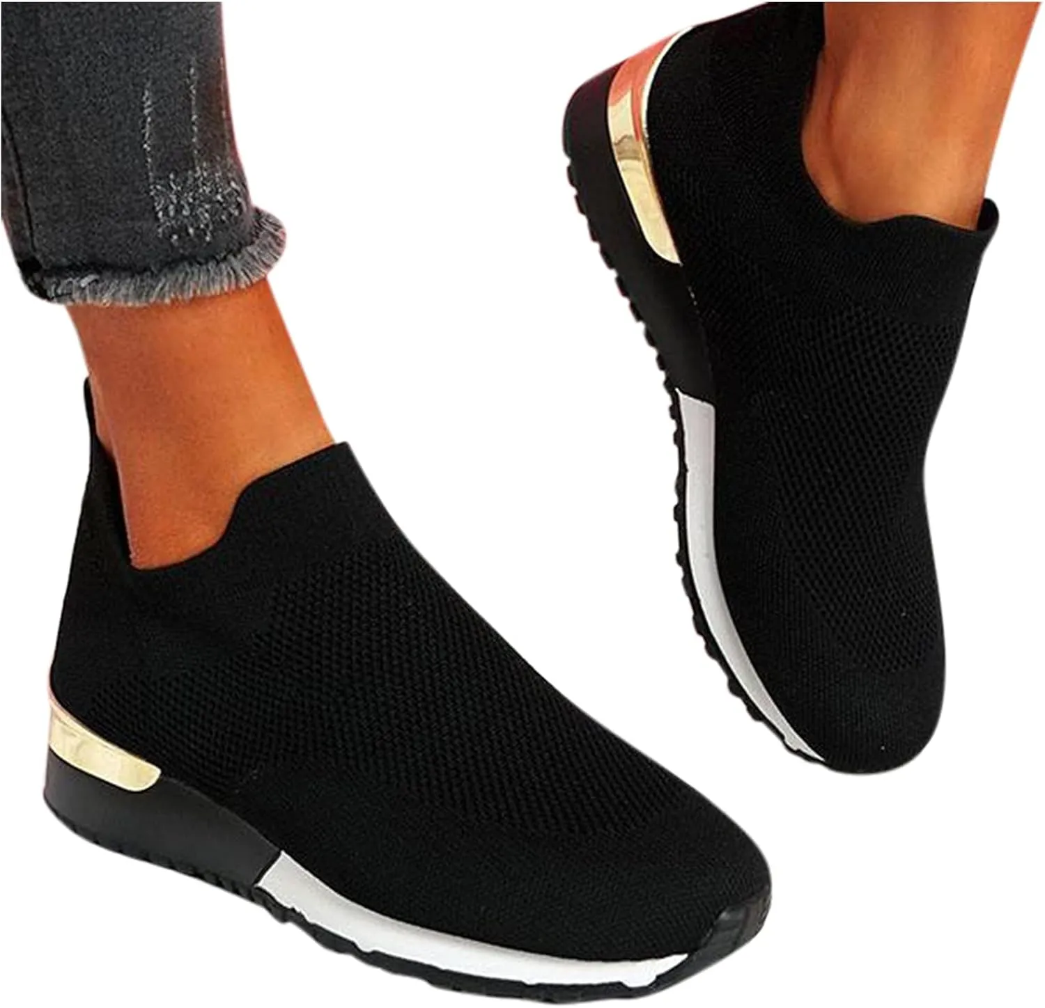 Runing Breathable Shoes Sports Outdoor Mesh Women Solid Color Womens Fashion Water Fitness Shoes