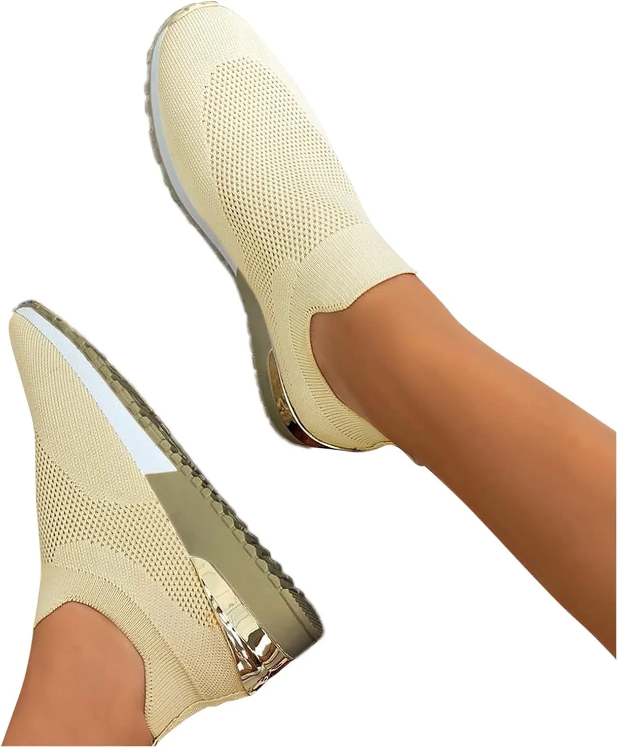 Runing Breathable Shoes Sports Outdoor Mesh Women Solid Color Womens Fashion Water Fitness Shoes