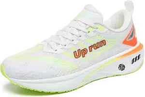 Running Shoes for Men Impact-Absorbing High Stretch Racing Sneakers Comfort Lightweight Non-Slip Walking Tennis Athletic Trainer