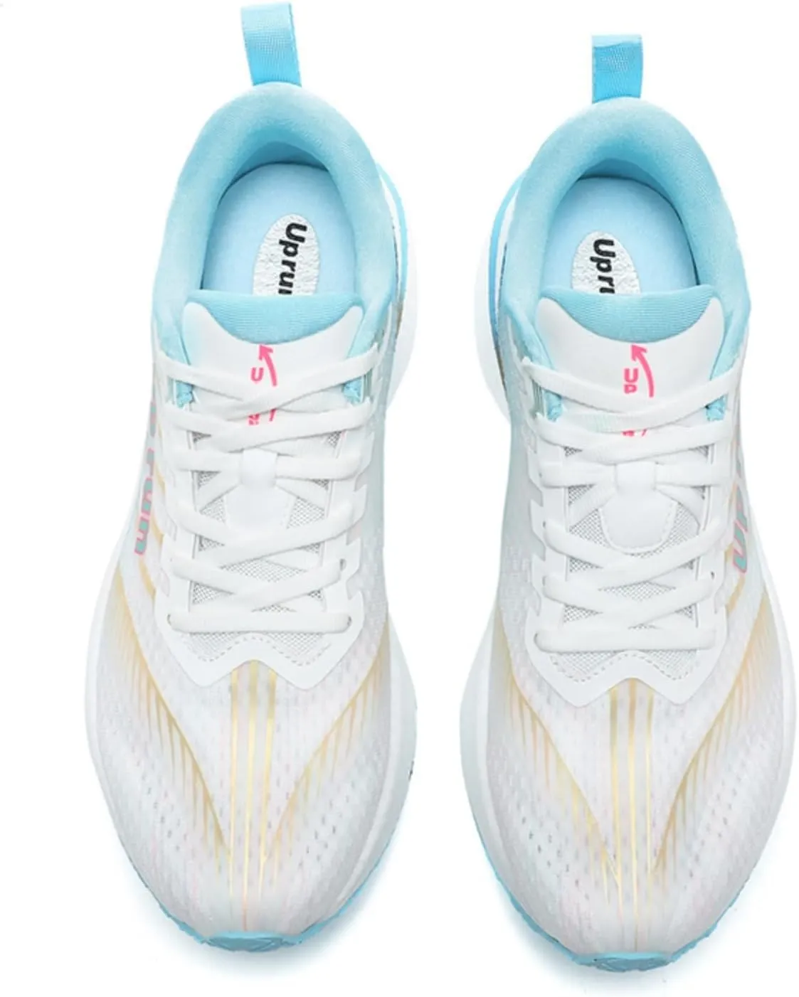 Running Shoes for Men Impact-Absorbing High Stretch Racing Sneakers Comfort Lightweight Non-Slip Walking Tennis Athletic Trainer