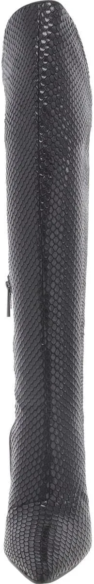 Steve Madden Womens Va Boom Scaly Textured Mid-Calf Boots